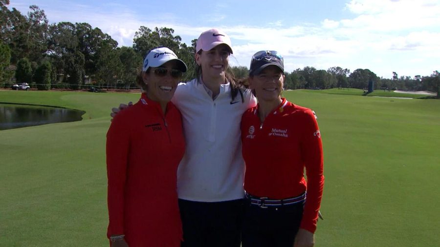 Caitlin Clark effect in full force at The Annika proam golf tournament