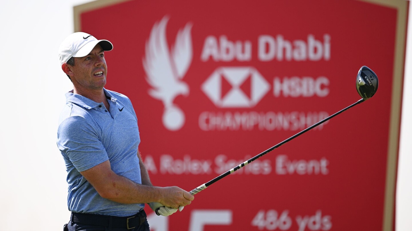 Analyzing Rory McIlroy’s Abu Dhabi Championship showing, swing adjustments