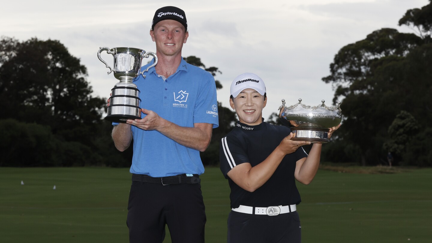 Jiyai Shin wins second Women’s Australian Open as Ryggs Johnston claims first pro title on men’s side