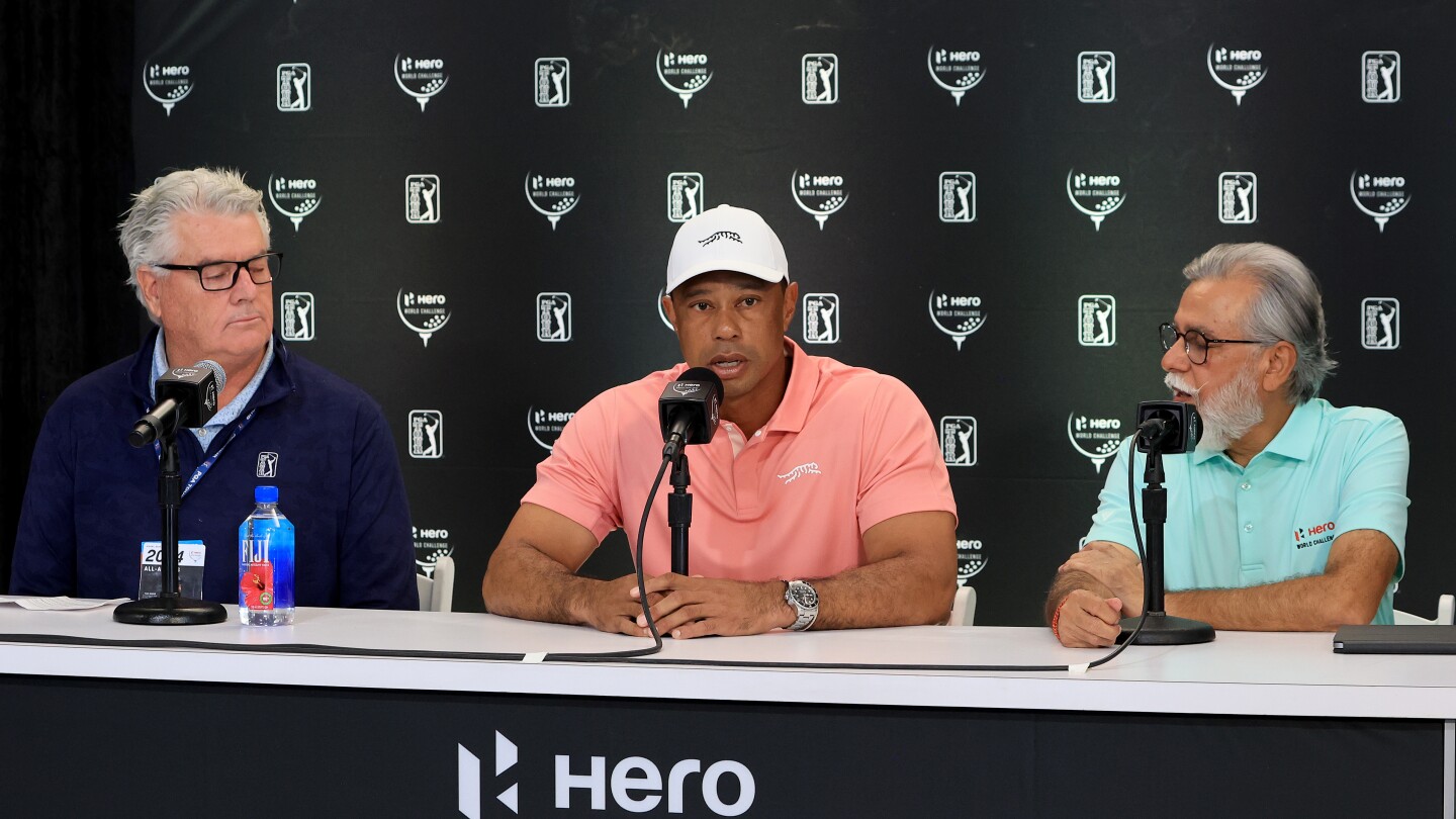 What Tiger Woods said Tuesday at the 2024 Hero World Challenge