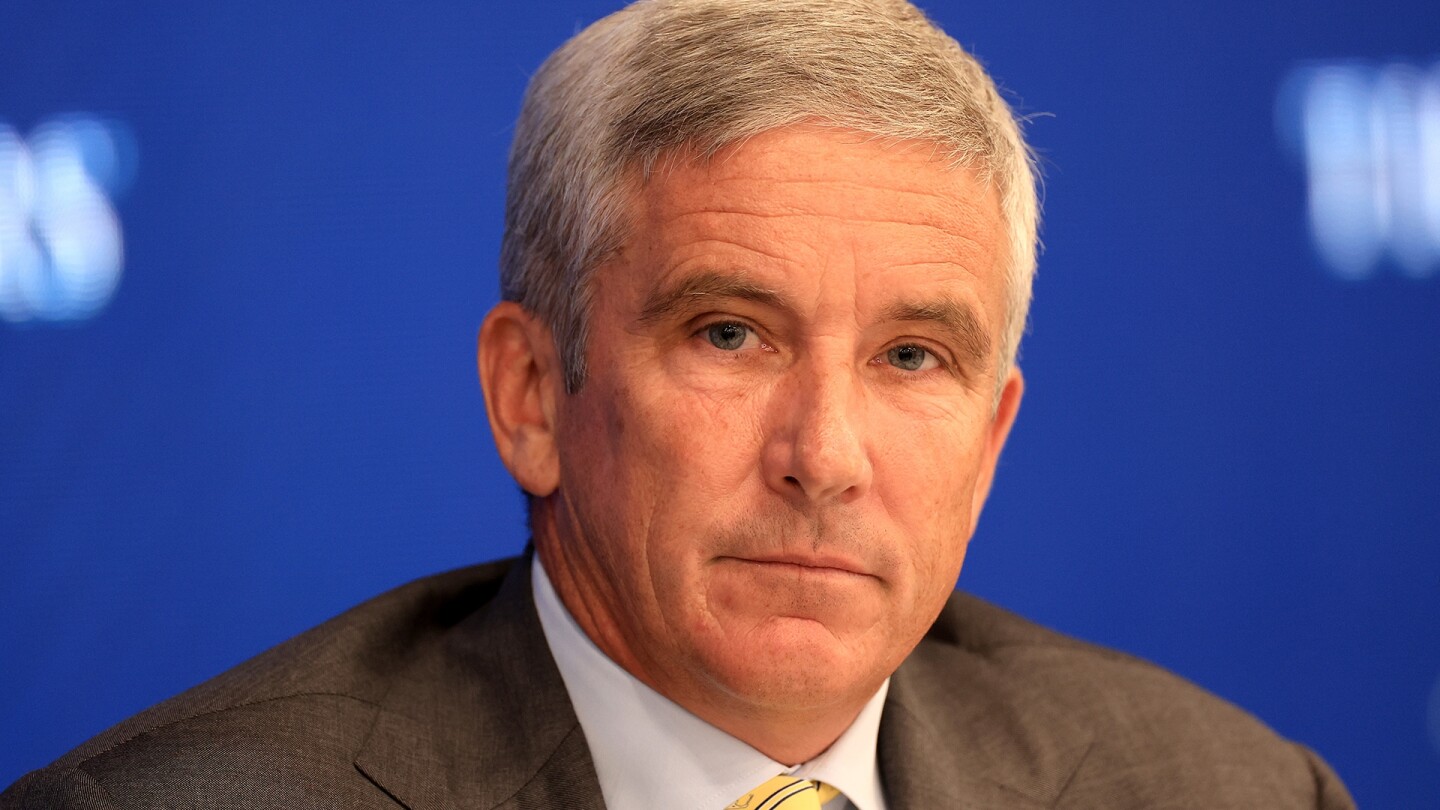 PGA Tour adding new CEO role, commissioner Jay Monahan announces