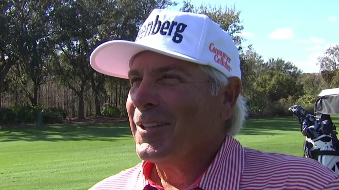 Fred Couples ‘having a blast’ with stepson at PNC Championship Pro-Am