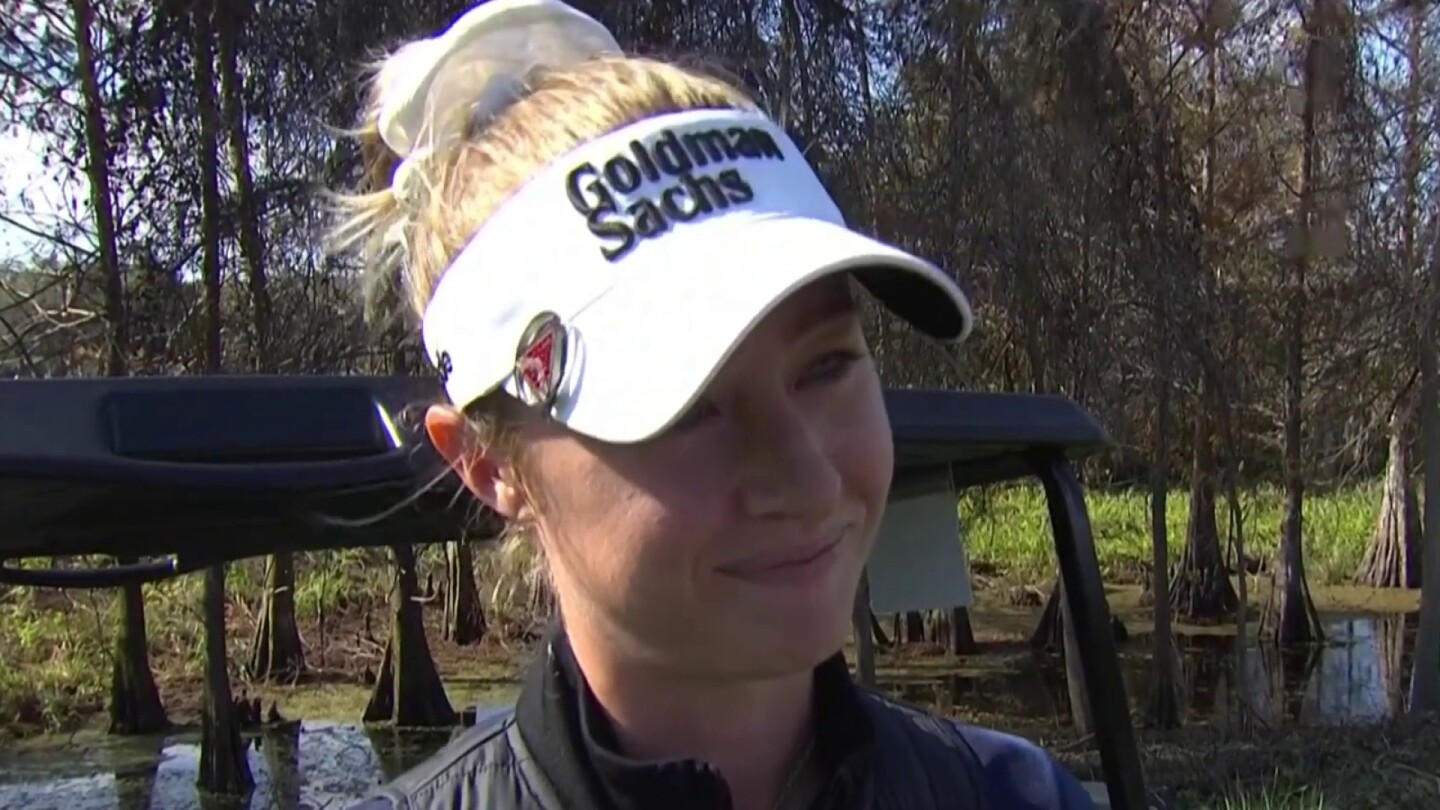 Nelly Korda ‘creating lifelong memories’ at PNC Championship with father