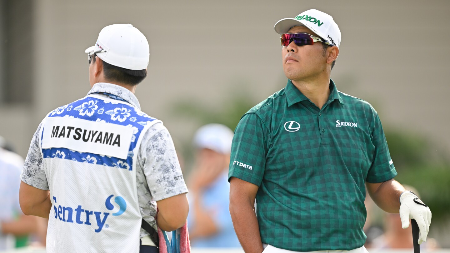 Hideki Matsuyama, Collin Morikawa both shoot 62 to separate from Sentry field