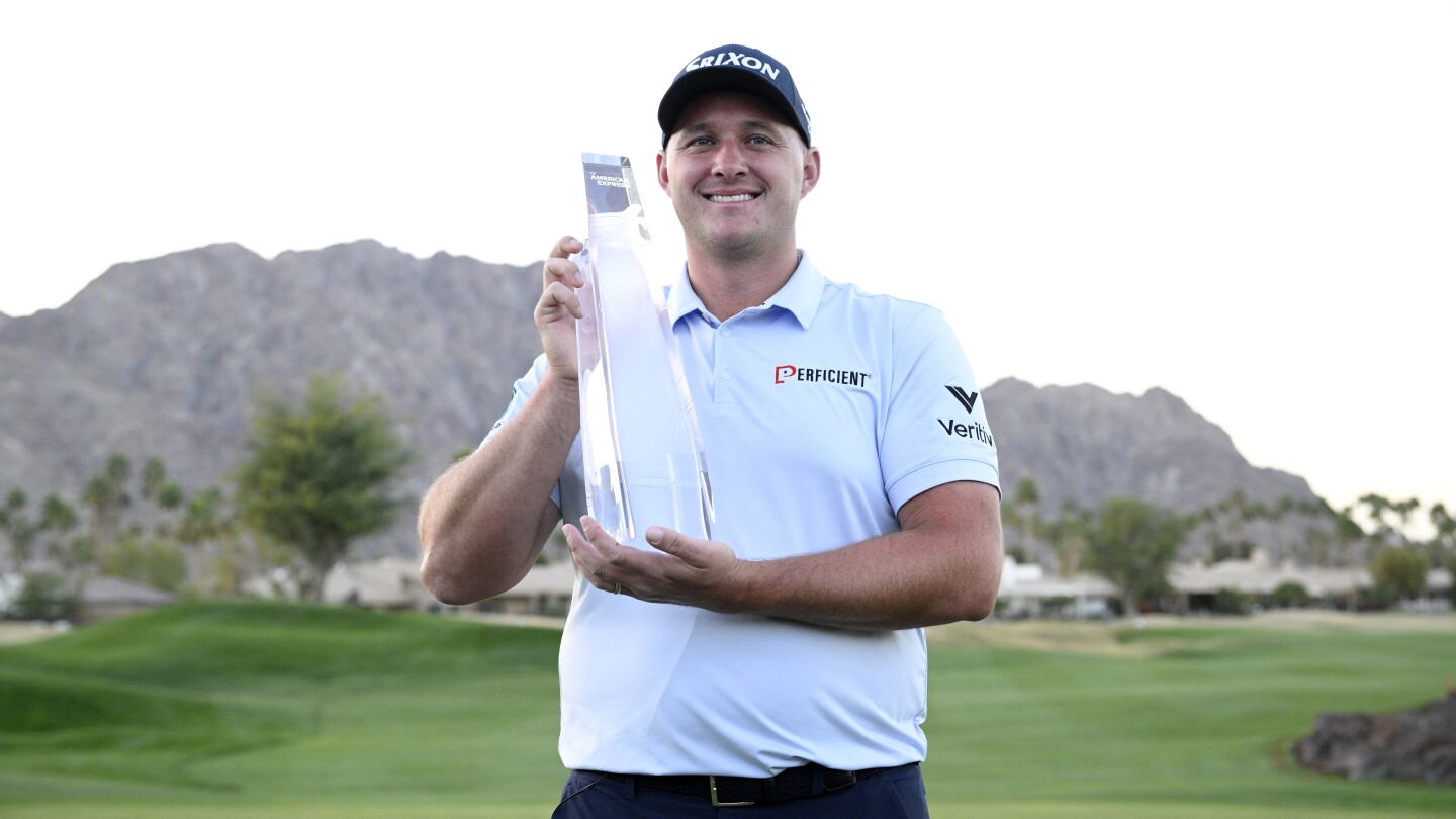 Sepp Straka handles nerves and field for third PGA Tour win at American Express