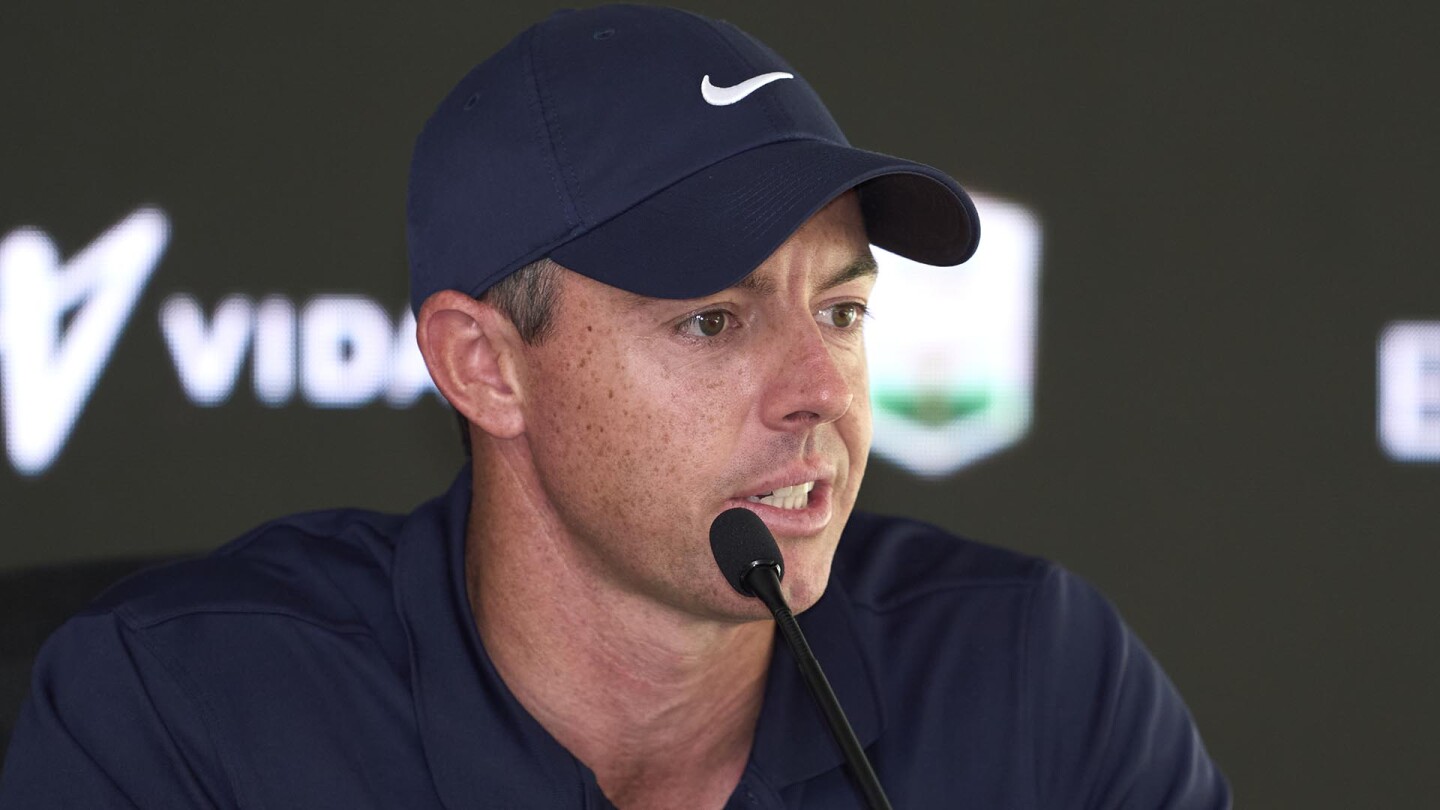 Rory McIlroy discusses Jon Rahm’s golf comment, Tom McKibbin’s LIV dilemma