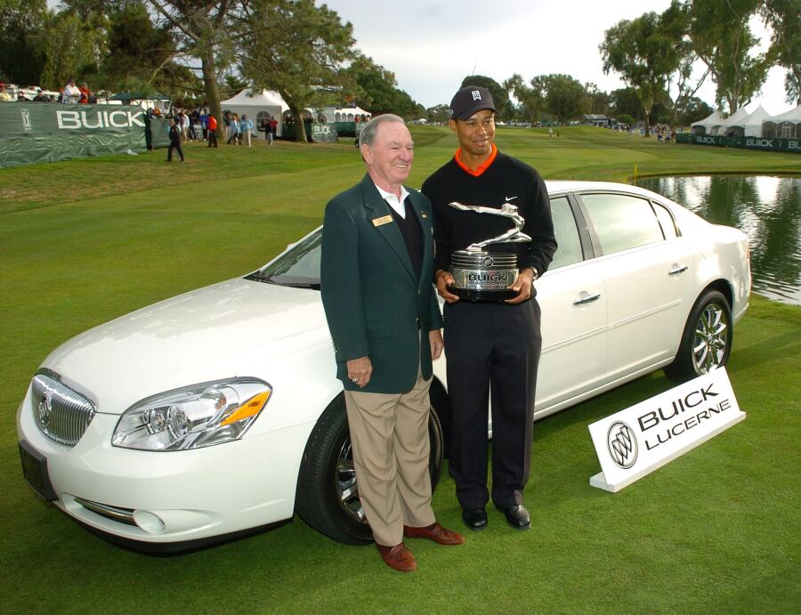 Tiger Woods Buick Lucerne