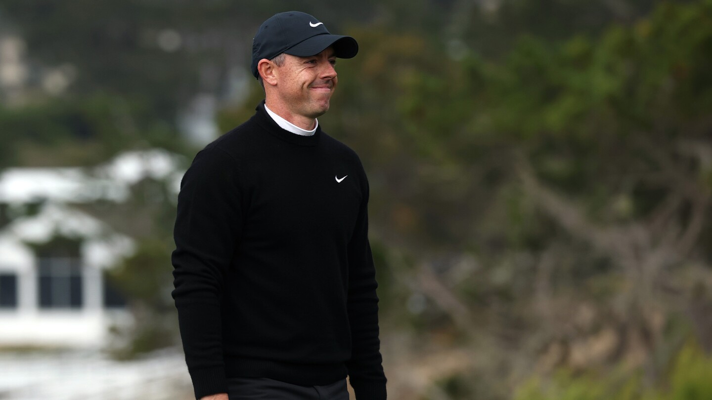 Rory McIlroy one back of AT&T Pebble Beach Pro-Am lead after Round 3